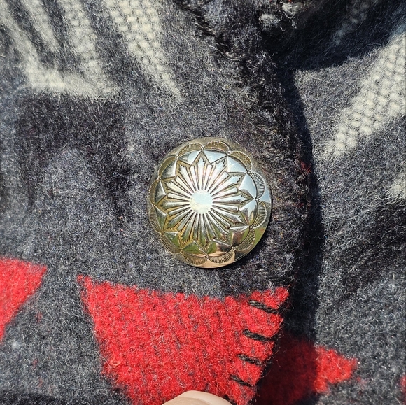 Vtg. Rhonda Stark southwestern wool jacket - Picture 2 of 7